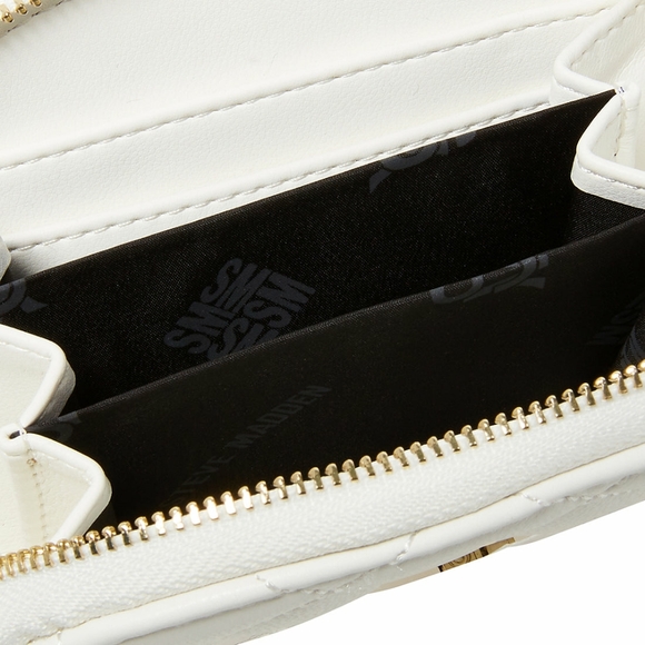 NWT Steve Madden BJADEZ WHITE WALLET (no pockets for coins) - Picture 5 of 5